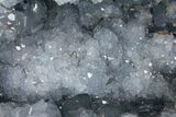 Blue Celestine (Celestite) Crystal Geode ( lbs) - Madagascar #104794-2